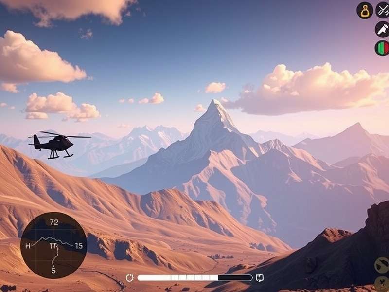 Vada Trek Legend gameplay screenshot showing Himalayan landscape